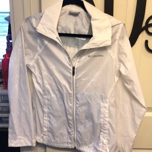 White Columbia Rain Jacket XS
